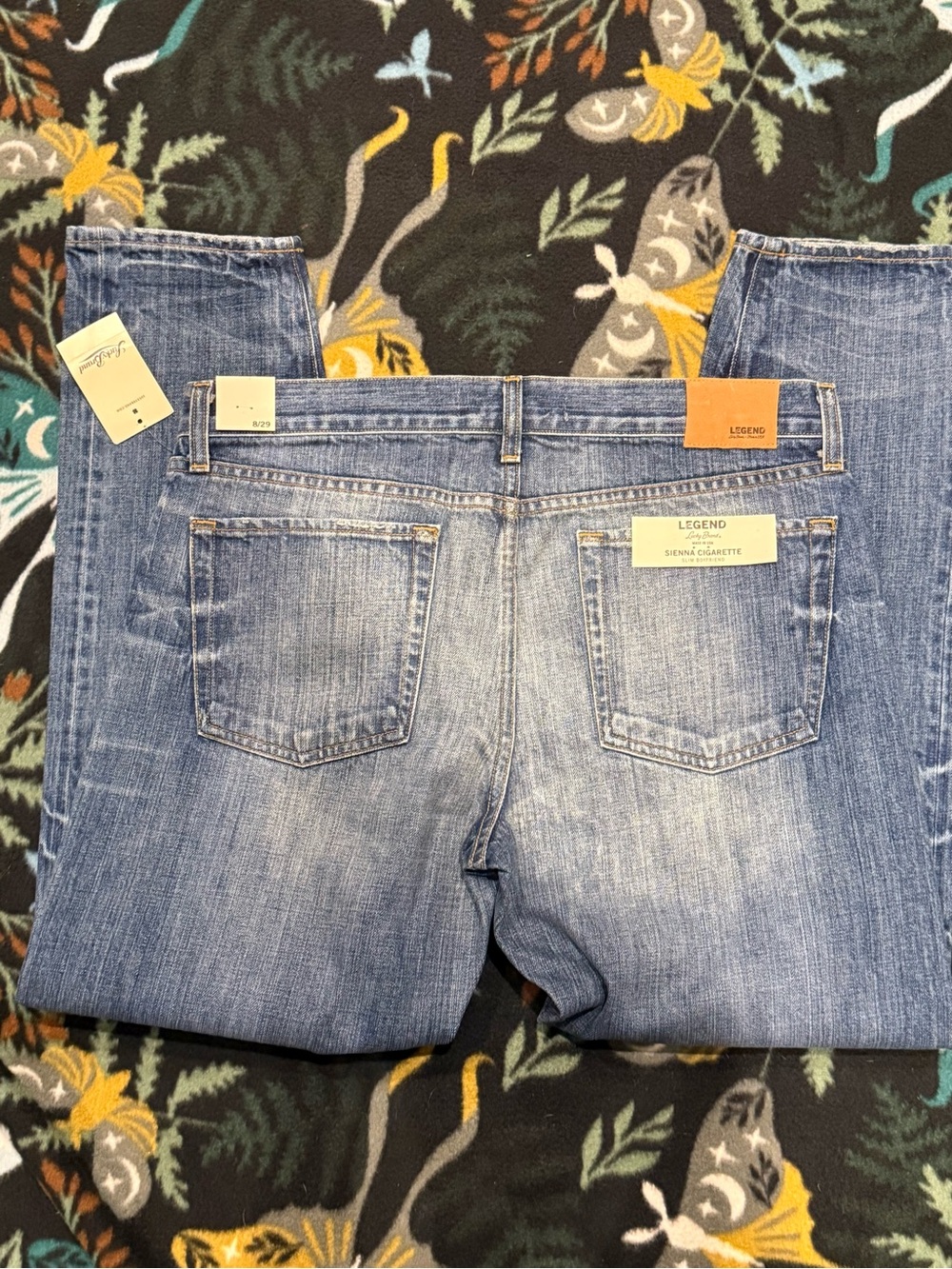 Lucky Brand Legend Sienna Cigarette Slim Boyfriend Jeans NWT Size 29